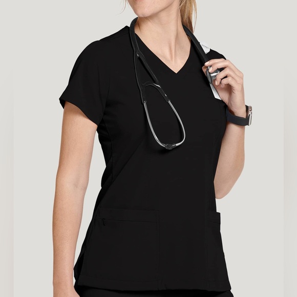 Jockey Women’s Black Scrub Set - Picture 2 of 16